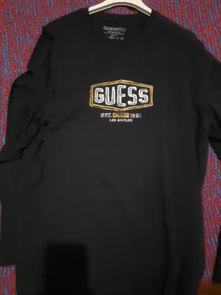 T-shirt Guess uomo blu M