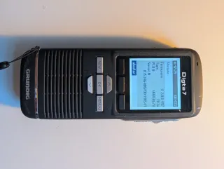 Grabadora profesional Grundig Digta 7 + Estación