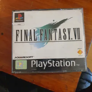 Final Fantasy VII PlayStation 1 PAL