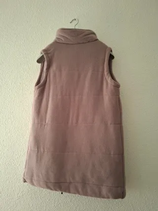 Chaleco Beige con cremallera