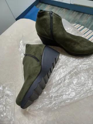 Botines ante marrones