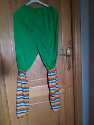 Disfraz gusano adultos talla unica .2unides