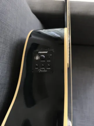 Guitarra Acústica Fender Azul