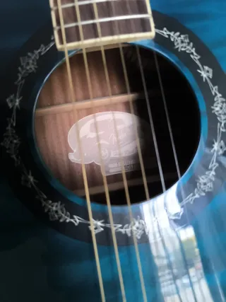 Guitarra Acústica Fender Azul