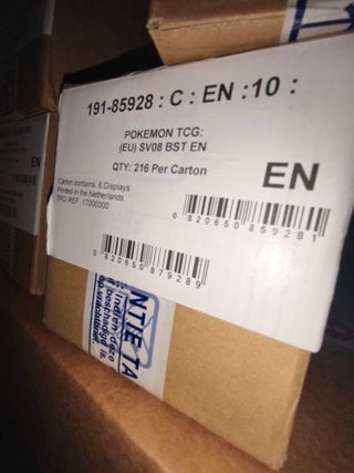 Pokemon Booster Box Surging Sparks Case