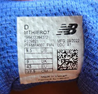 Zapatillas New Balance Hierro V7 Trail Running