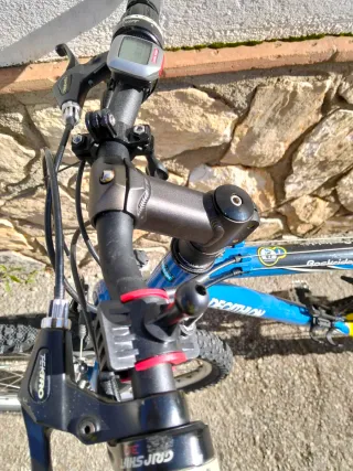 Bicicleta Rockrider 2.0 Azul/Amarillo