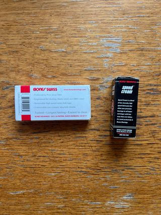 Rodamientos Bones Swiss Competition y lubricante