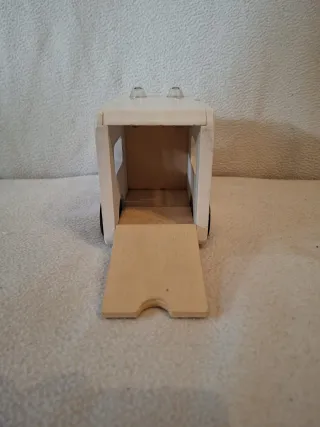 Ambulancia de madera