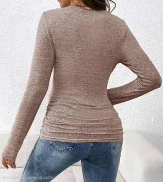 Maglietta premaman manica lunga