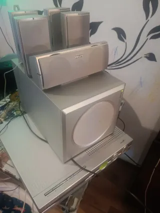 Home Cinema Philips Gris/Plata