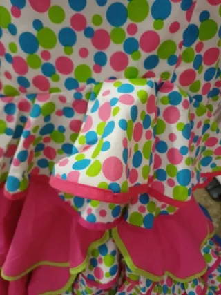 Vestido Flamenca Niña Multicolor