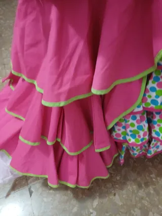 Vestido Flamenca Niña Multicolor
