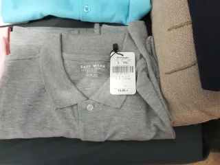 Lote de 7 polos de manga corta Sueltos a 4euros