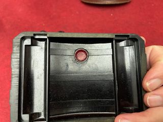 cámara fotográfica antigua Univex de baquelita.