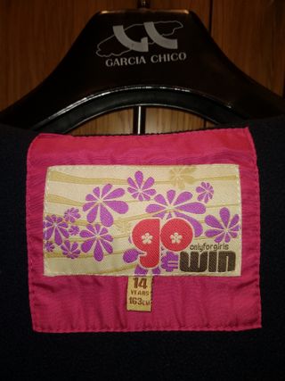 Cazadora cortavientos Go & Win 14 años