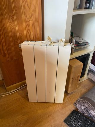 Radiador de agua para caldera, módulos blancos de