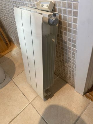 Radiador de agua para caldera, módulos blancos de