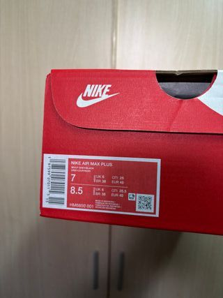 Nike Air Max Tn Tiempo Plata Negra