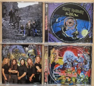 Pack 4 CD . IRON MAIDEN.
