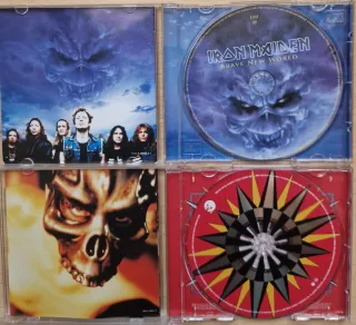 Pack 4 CD . IRON MAIDEN.