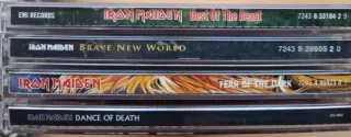 Pack 4 CD . IRON MAIDEN.