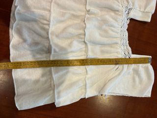 Blusa Nanos niña volantes blanco