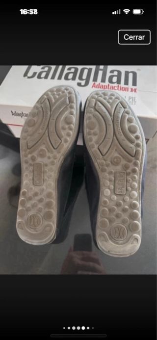 Zapatos Callaghan Negros