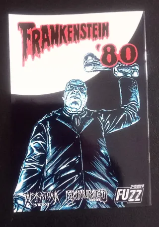 Revista foto novela Frankenstein 80 cine terror