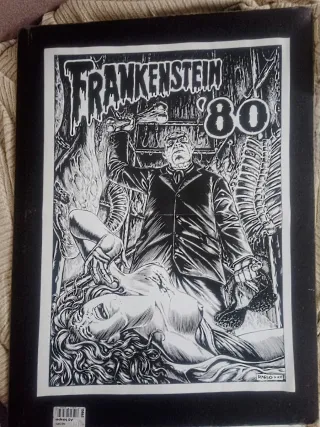 Revista foto novela Frankenstein 80 cine terror