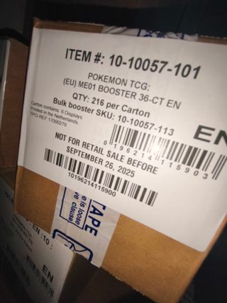 Pokemon Booster Box Mega Evolution Case