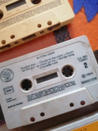 Lotes de 3 Cintas Cassette Pop Internacional