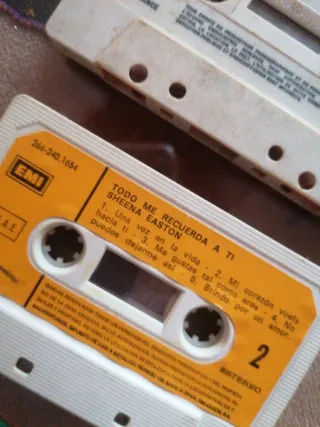 Lotes de 3 Cintas Cassette Pop Internacional