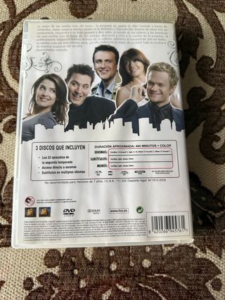 Cómo Conocí a Vuestra Madre DVD 1ª y 2ª Temp.
