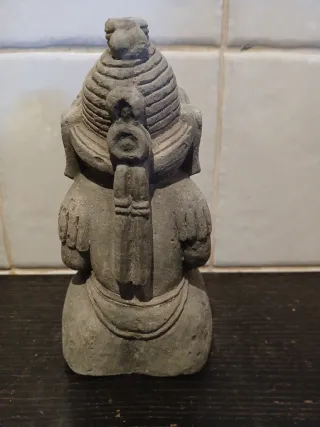 Estatua Chamán Mexicano Piedra