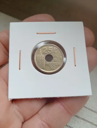 25 Pesetas 1992 Torre del Oro Sevilla