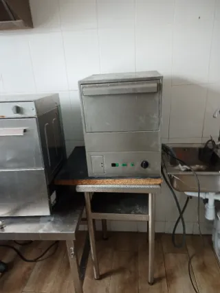 Lavavasos industrial acero inoxidable