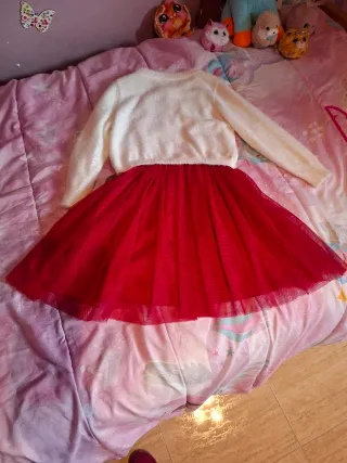 Vestido niña ceremonia Talla 6