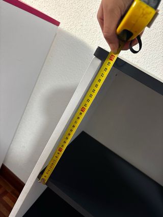 Armario Estantería Gris y Blanco