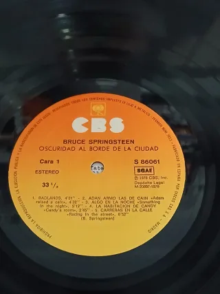 Bruce Springsteen - Darkness on the Edge of Town