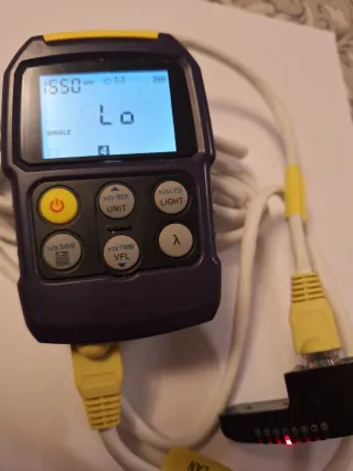 Medidor Potencia Óptica 1550nm