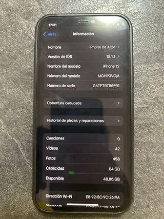 iPhone 12 64GB Blanco