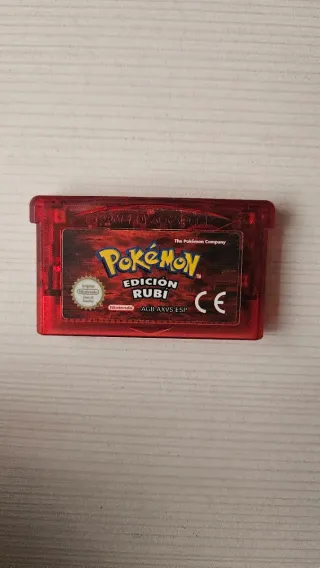 Pokémon Rubí Edición Española GBA