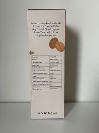 Cafetera portatil 3 en 1 Nueva