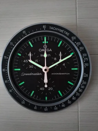 Omega Speedmaster x Swatch Negro