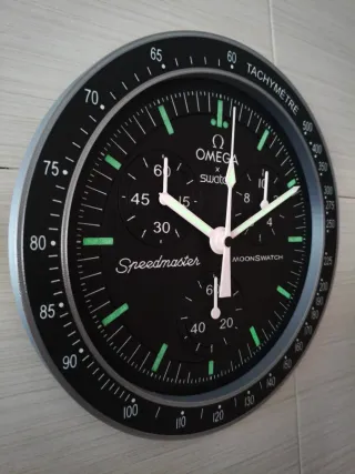 Omega Speedmaster x Swatch Negro