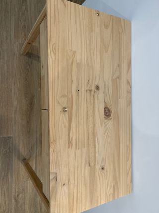 Escritorio de pino macizo