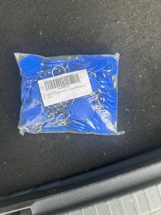 Llaveros RFID Azules (100uds)
