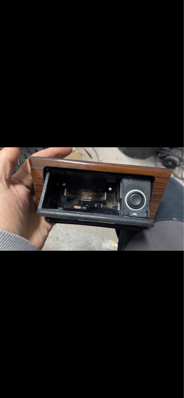 Cenicero Mercedes W124 Madera Oscura