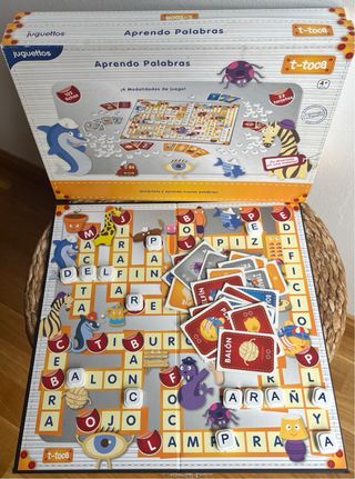 Juego Aprendo Palabras Juguettos